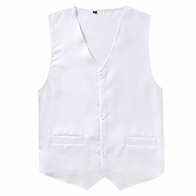 

UNIVOS KUNI 2019 Men Vest customize Child Adult work wear volunteer Universal Soild Color Overalls Boys Girls Big SIze 3XL Q6035