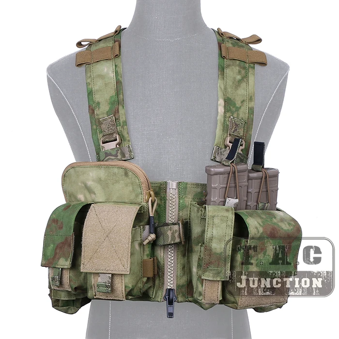 

Emerson Tactical UW Split Front Gen V Chest Rig EmersonGear Multi Purpose Carrier Vest W/ M4 M16 Pistol Magazine Mag Pouches