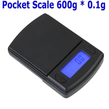 Мини цифровые карманные весы с ЖК-дисплеем с голубой подсветкой идеально подходят для взвешивания специй, бриллиантов, монет, золота, лекарств и т. д