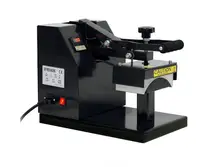 Máquina de prensado de tapas para hornear, prensa plana con mesa de trabajo de 8cm x 15cm, CP2815