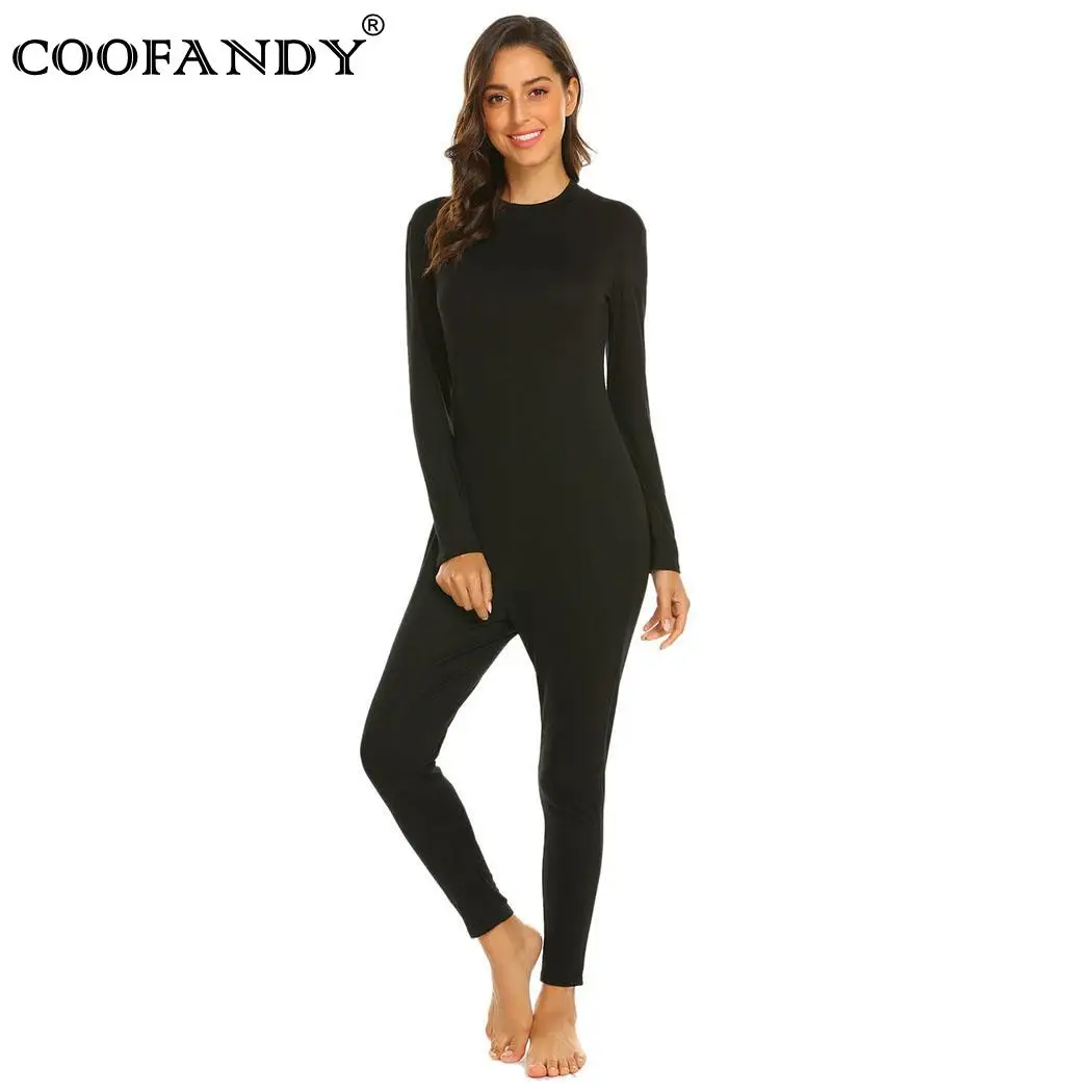 Sleeve One-Piece Long Casual Solid Pajamas Women O-Neck | Женская одежда