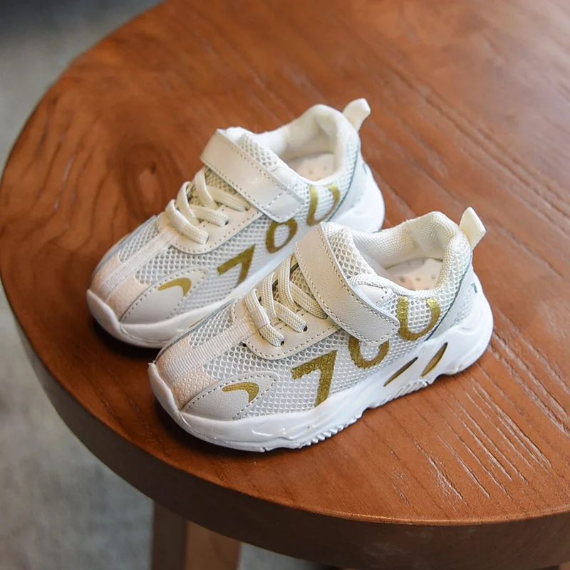 

KissMud 2019 New Autumn Girls Fashion White Sneakers Toddlers Kids Soft Casual Shoes Boys Mesh Breathable Sports Running Shoes