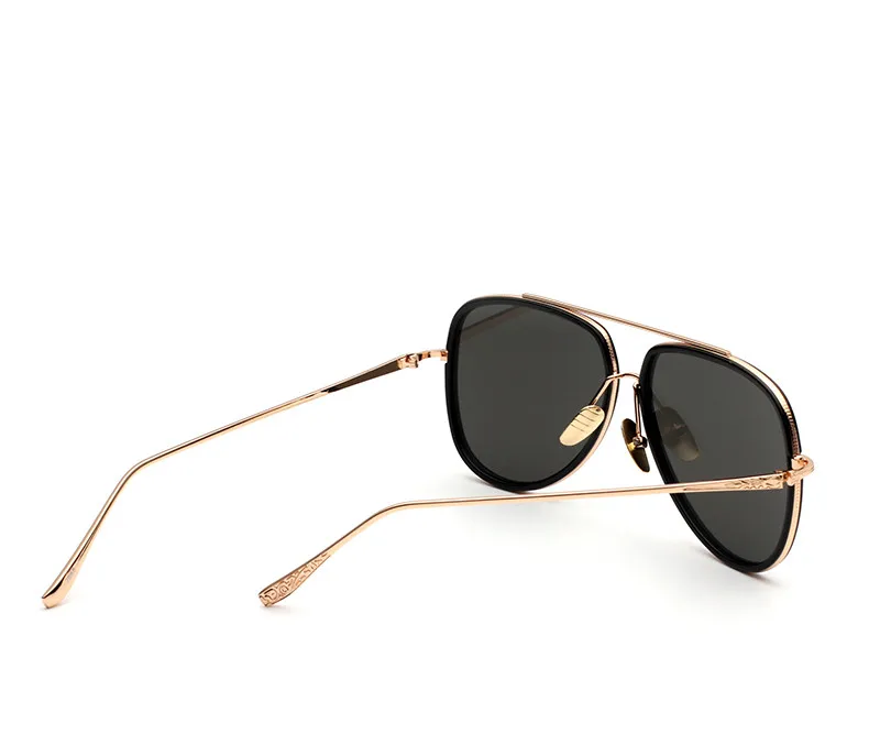 TESIA новые роскошные солнцезащитные очки-авиаторы негабаритные очки женские мужские T888