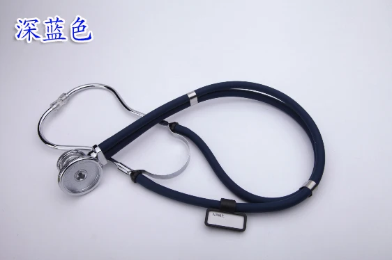 stethoscope cardiology Professional Acoustical Physicians Doctor nurse Stethoscope Dual head Medical stethoscope with name tag