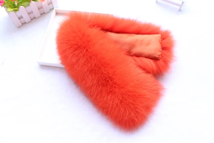 natural fox fur collar scarf (6)