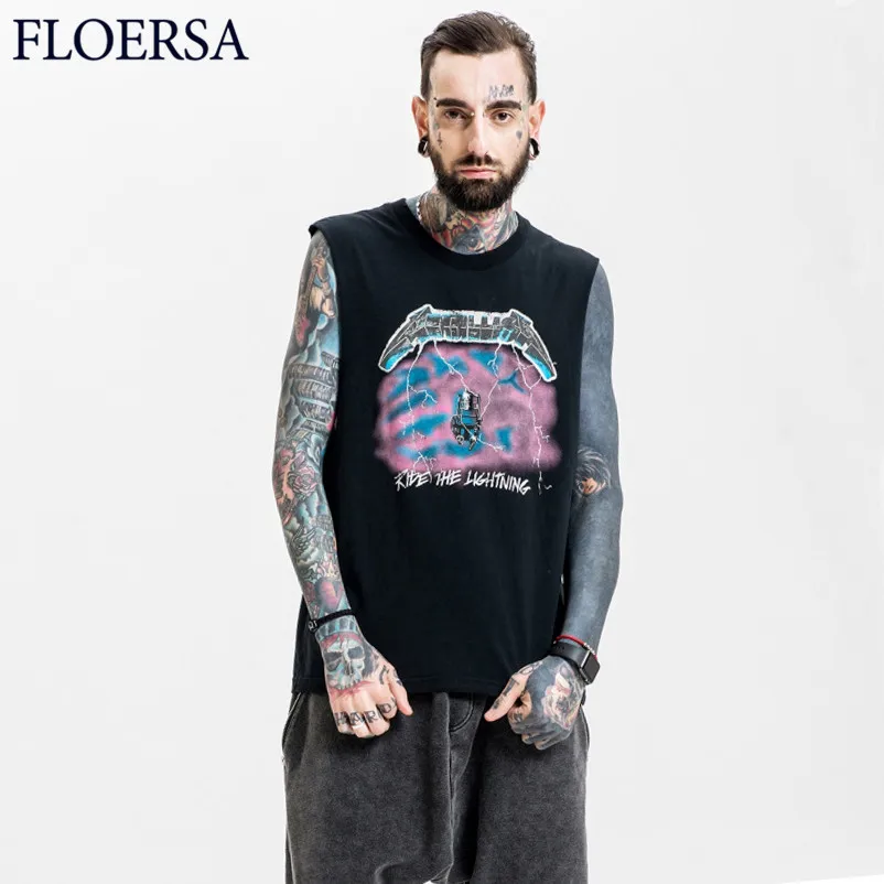metallica cut off shirt