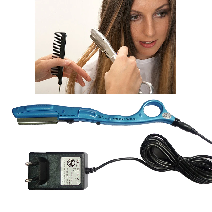 LilyandTiger Ultrasonic Hot Vibrating Razor for Hair Cuting Split End