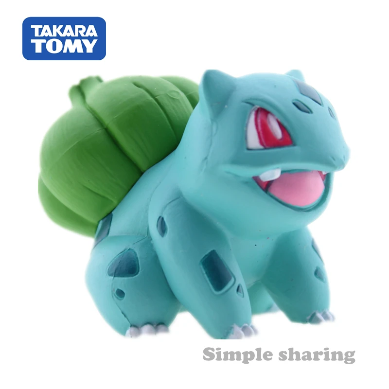 TAKARA TOMY Покемон Бульбазавр коллекционные предметы Аниме Фигурка карманного