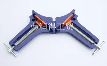 

by dhl 100pcs practical Multifunction 90 degree Right Angle Clip Picture Frame Corner Clamp Corner Holder Woodworking Hand Tool
