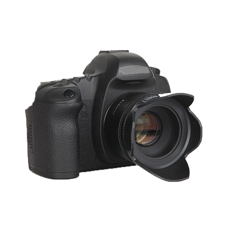 DC SN 49 52 55 58 62 67 72 77 мм Камера бленда Цветок Форма лотоса Тип винтовое крепление для