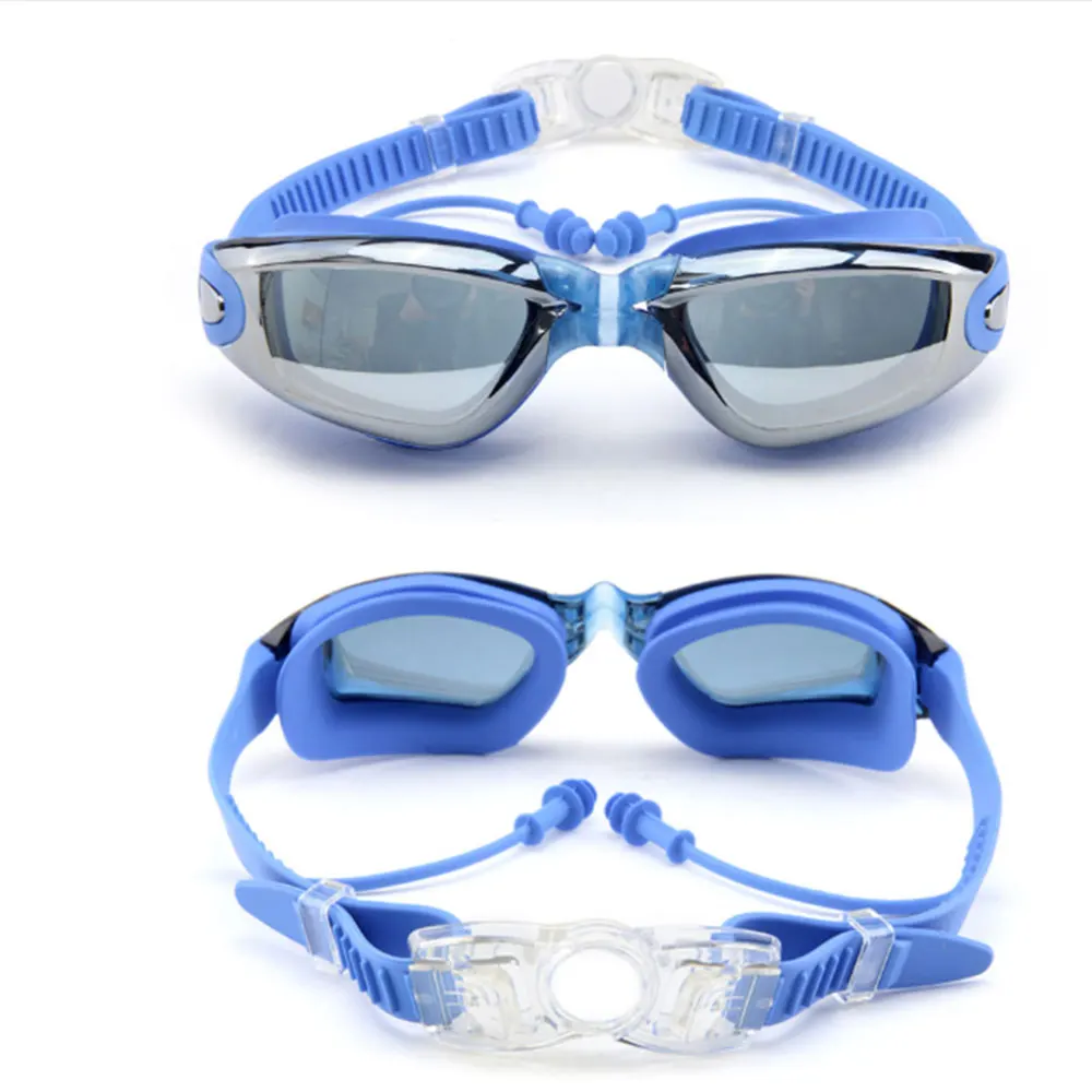 Очки для плавания практичные для взрослых противотуманный Дайвинг 4 цвета Поликарбонат пляжные очки плавание зеркало долговечный бассейн