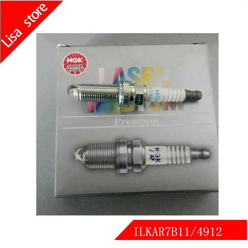 

4pcs/lot Spark Plugs For Toyota Prius Lexus 08-15 ILKAR7B11-4912