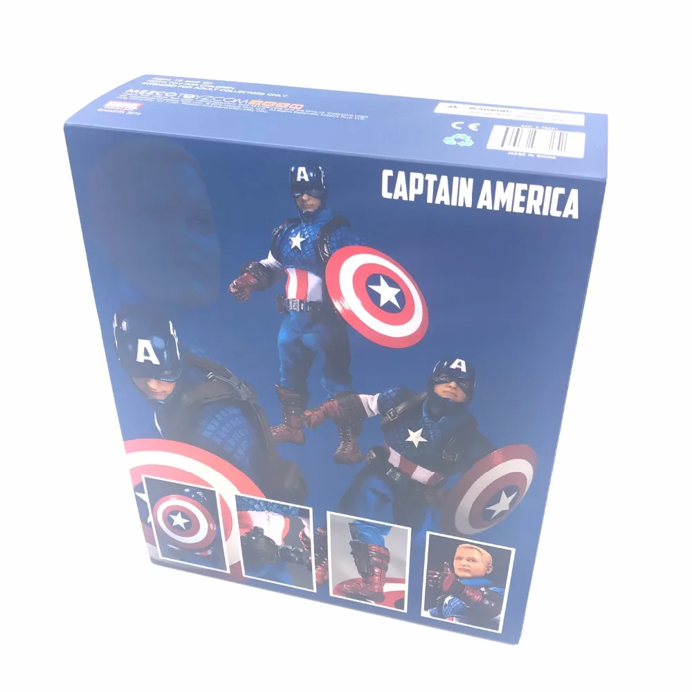 MEZCO Marvel Капитан Америка версия один: 12 коллективные высококачественные BJD Фигурки
