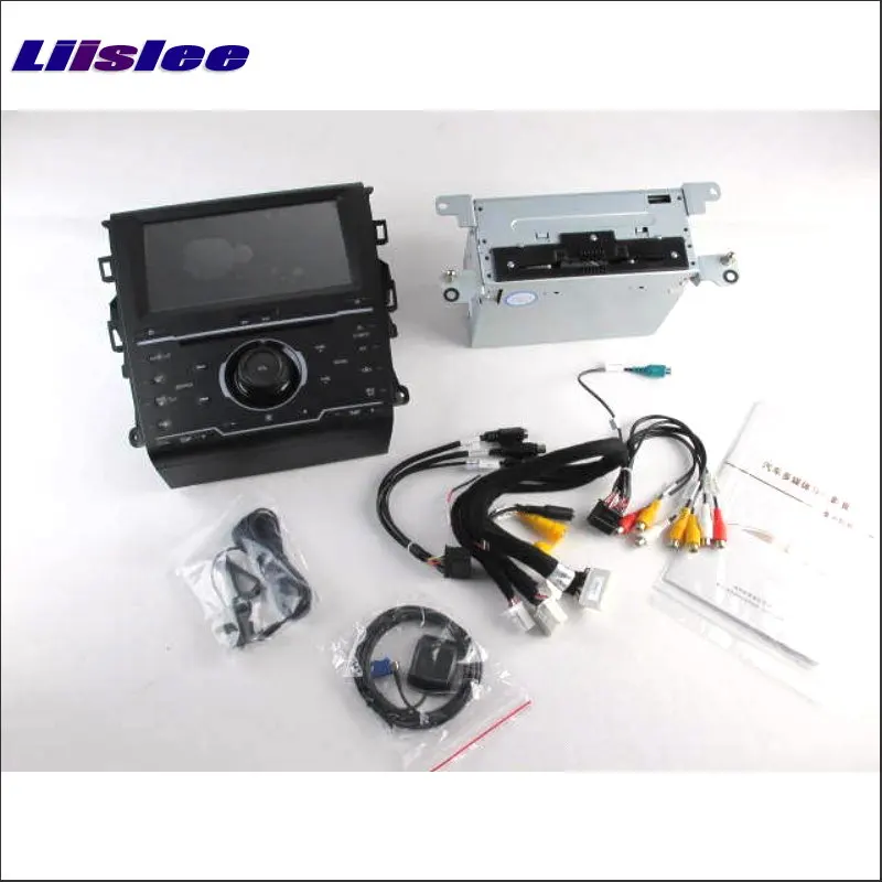 Liislee для Ford Mondeo/Fusion 2013(1 A/C& 2 A/C) gps навигационная система+ Радио DVD BT сенсорный экран мультимедийная система