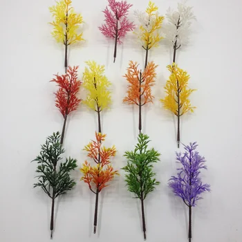 

2017 New High Quality 12pcs 2.8 Inch Colorful Tree Scenery Landscape Train Model Trees Sand Table Artificial Plastic Scale 1/43