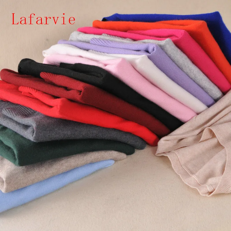 Lafarvie Sweater Women Pullovers 2016 Winter Long Sleeve Wool Female Pullovers Kintted Brand Name Women Cashmere Pullovers Lafarvie Sweater Women Pullovers 2016 Winter Long Sleeve Wool Female Pullovers Kintted Brand Name Women Cashmere Pullovers