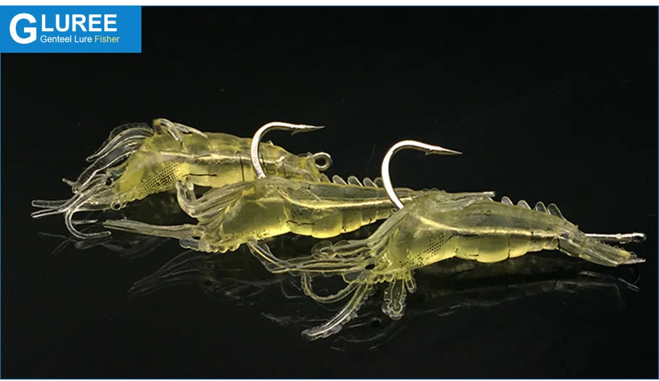 GLUREE-5PcsLot-5cm-Soft-Shrimp-Lure-Fishing-Lures-Simulation-Prawn-Artificial-Bait-Single-Hook-Soft-Lures-Yellow-Fishing-Tackle_10