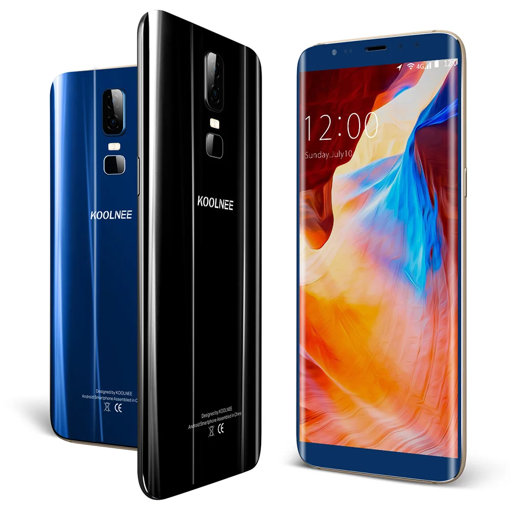 KOOLNEE K1 4 г сотовый телефон Android 7 0 6 01 дюймов MTK6750T Octa Core 1 5 ГГц ГБ Оперативная память 64