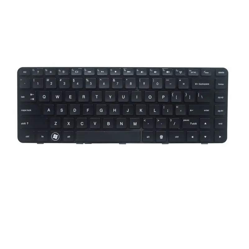  YALUZU New English US Keyboard For HP Pavilion DM4 DM4-1000 DM4-2000 DM4-1012 DM4-1253CL XZ299UA DV