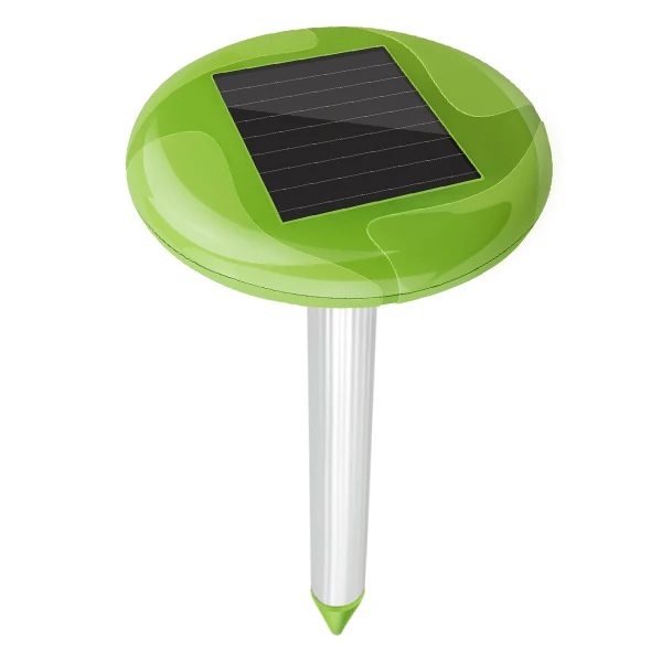 

2 X Free Shipping Aosion Outdoor electric sound wave solar rodent mole gopher vole repellent repeller pest controlAN-A316F