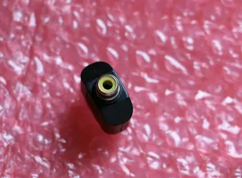 

20pcs Black RCA 1 female jack Splitter two RCA Double Ended female Audio AV Y Connector Adapter plug for Audio Cable brand new