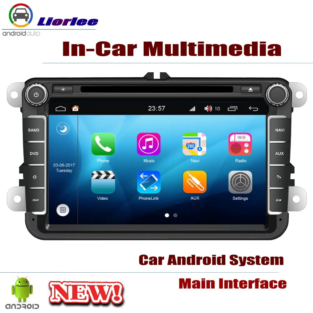 Discount Car DVD Player ForVolkswagen VW Beetle 2011~2018 IPS LCD Screen GPS Navigation Android System Radio Audio Video Stereo 1