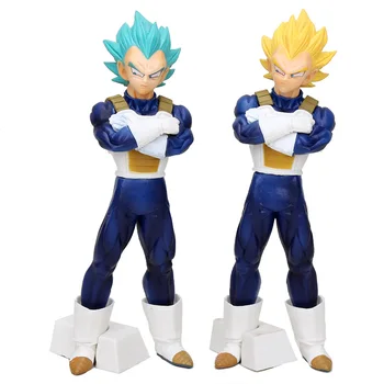 

24CM Dragon Ball Super Saiyan God SS Vegeta B Prize Figure Collectible Model Toy