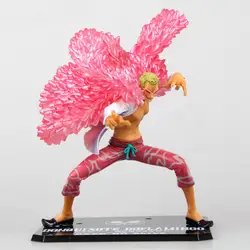 Новинка 2016 One Piece Аниме Рисунок Шичибукаи donquixote doflamingo Битва Ver 19 см штучной упаковке ПВХ фигурку Коллекционная модель игрушки