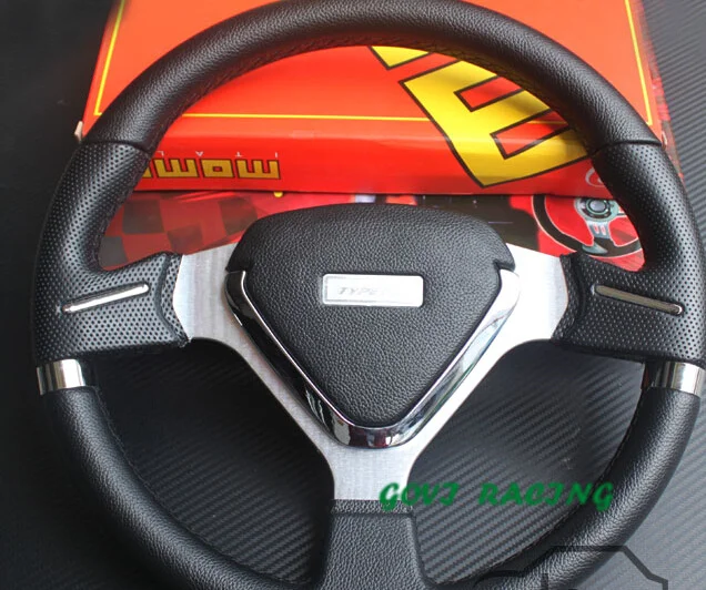 

pvc racing steering wheel wheels sport leather steering wheel auto car leather steering wheel cover car covers car styling