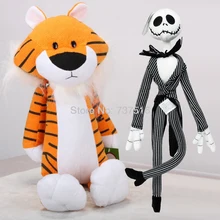 Набор из 2 предметов "Кошмар перед Рождеством" Джек Скеллингтон 12," плюшевая и милая кукла-тигр игрушки милый Рождественский подарок 18"