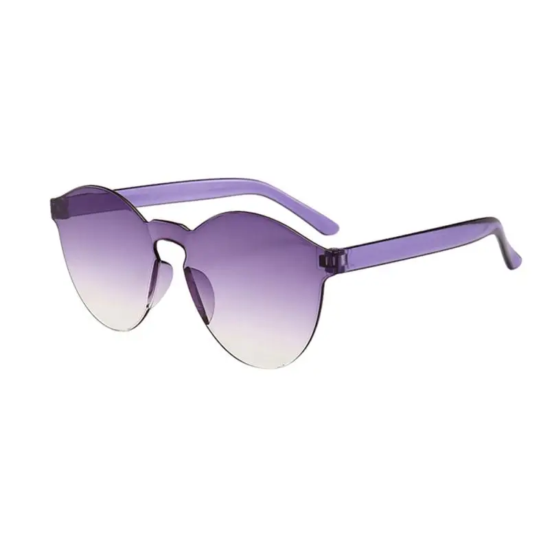 Изысканные очки для велоспорта, женские и мужские солнцезащитные очки, прозрачные ретро солнцезащитные очки, уличные бескаркасные уличные полезные фантастические очки - Цвет: M