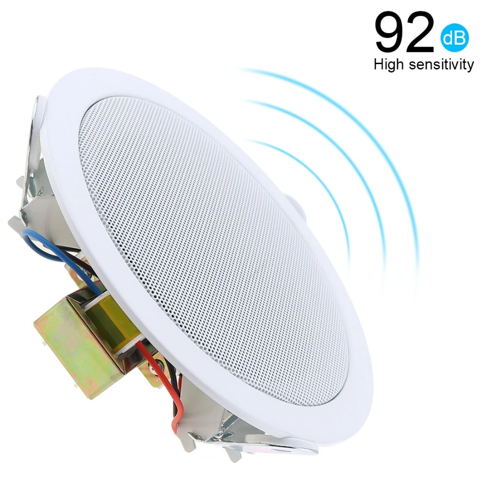 impact Serious write a letter 10w 5 Inch Metal Microphone Input Usb Mp3 Player Ceiling Speaker Public  Broadcast Music Speaker For Home / Supermarket - Speakers - AliExpress