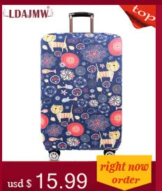 LDAJMW Travel Luggage Suitcase Protective Cover Elastic Thicken Luggage Cover Apply to 18''-32'' Trunk Case