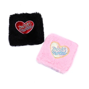 

Kawaii Short Money Bag For Girls Plush Purses Card Holders Wallet Korean Fashion Woman Small Wallet With Coin Purse Pocket