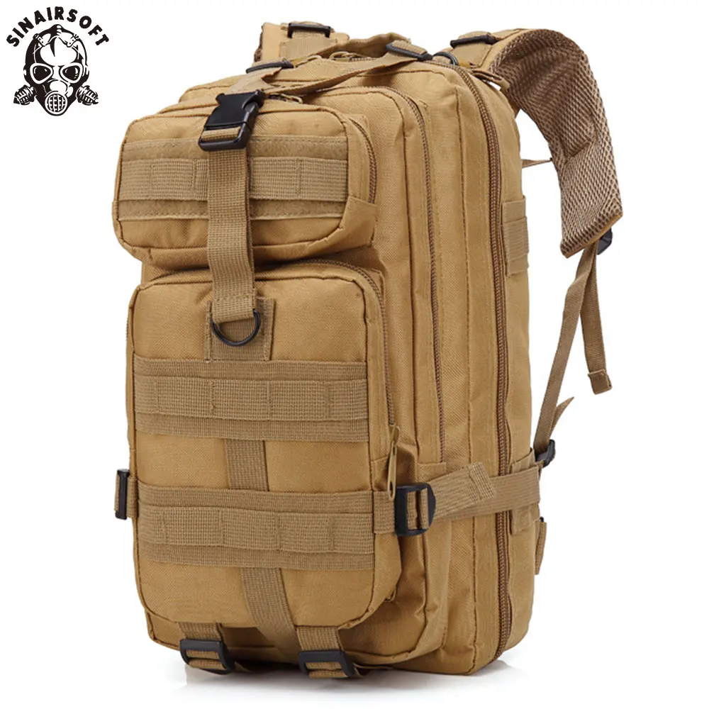 3P Military Bag Army Tactical Outdoor Camping Men's Military Tactical Backpack Oxford for Cycling Hiking Sports Climbing Bag 30L