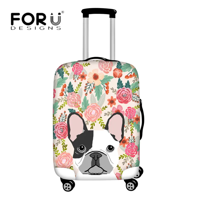 FORUDESIGNS Schnauzer чехол для костюма защитные чехлы Французский бульдог цветочный Мопс