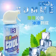 Автомобиль быстрый холодный агент автомобиль с летним быстрым охлаждением агент Лед спрей охлаждение дождь Лед спрей мятный автомобиль Интерьер освежитель воздуха