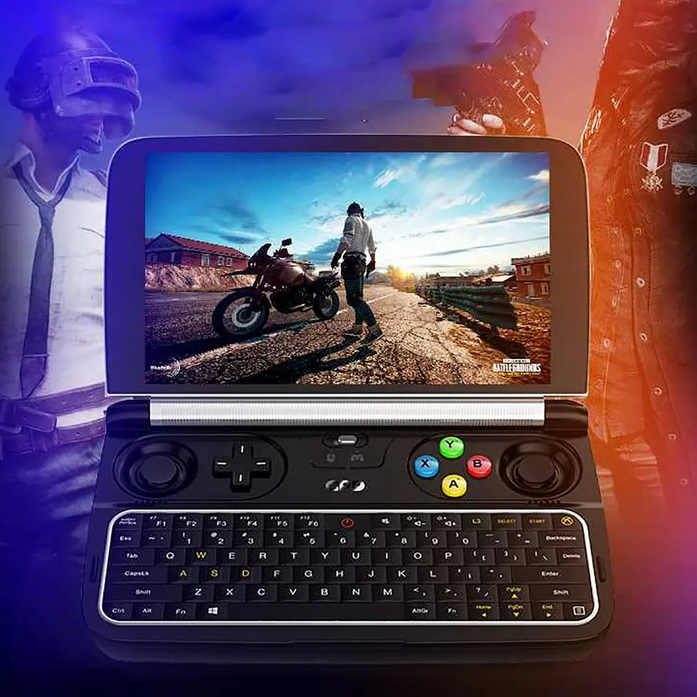 GPD Win2 геймпад ручной " игровой консоли 8 ГБ+ 128 ГБ/256G четырехъядерный двухдиапазонный сенсорный экран мини компьютер ноутбук