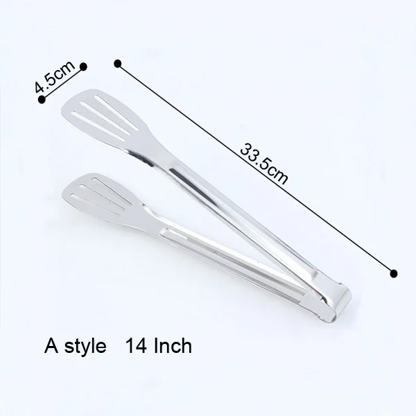 Buy Multi Function Stainless Steel Food Tongs Baking