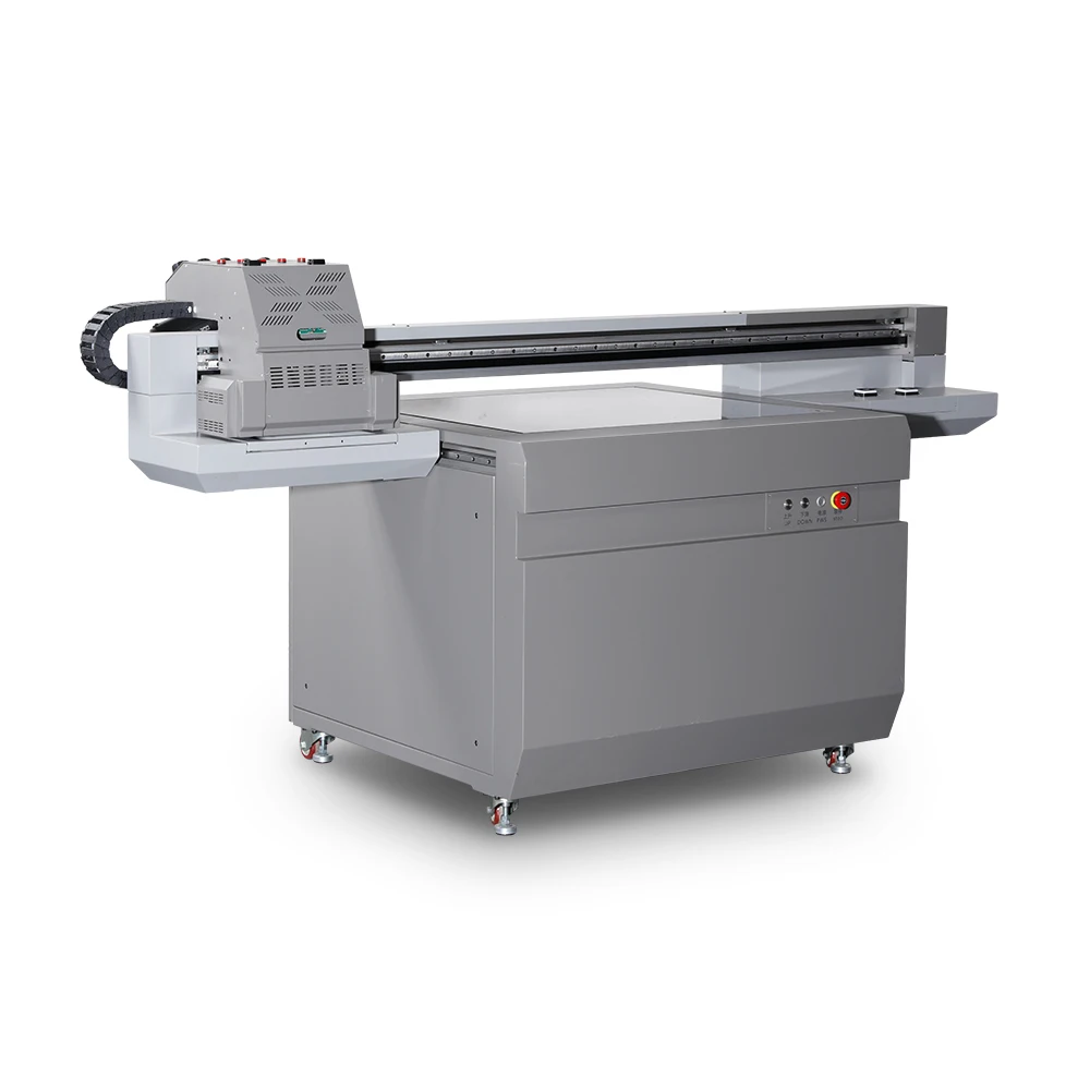

Automatic Large Size Flatbed UV printer 900*600mm with 2 printhead 6090 UV printer for glass wood ceramic