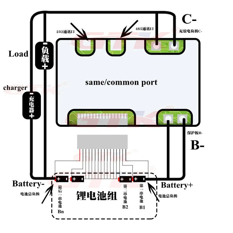 14 S 20A 30A 40A 60A 48 V 52 v литий-ионный смарт BMS pcb баланс заряда дисплей с коммуникацией UART android Bluetooth приложение