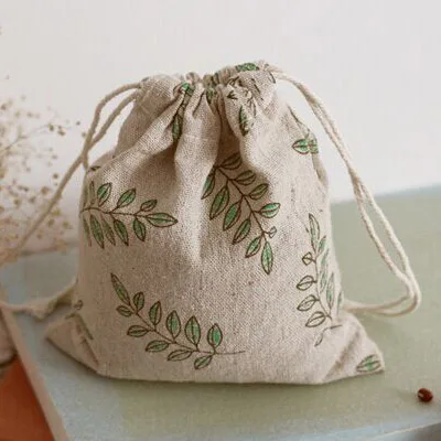 

Olive Cotton Linen Gift Bag 9x12cm 10x15cm 13x17cm Pack of 50 Baby Shower Birthday Party Wedding Favor Holder Jewelry Pouch