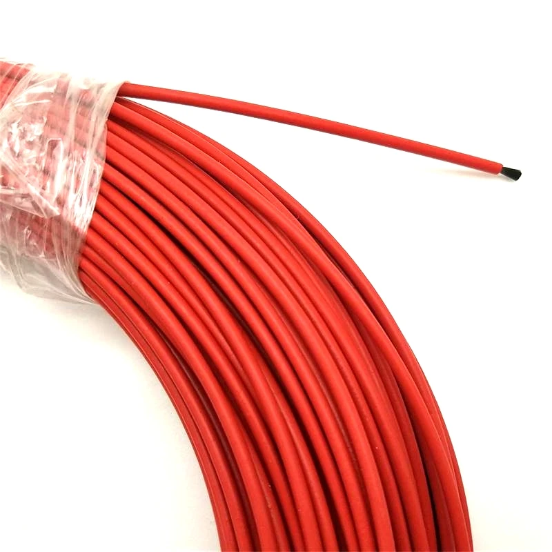Minco Heat 12K 33Ohm 1 9 2 мм фторопластовая куртка нагревательный кабель из углеродного
