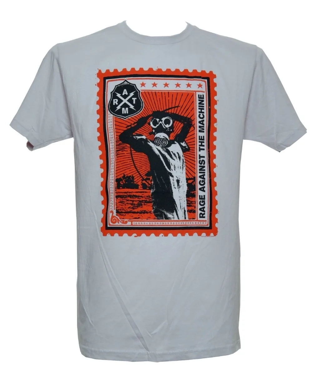 Rage Against The Machine T Shirt Harajuku New RAGE AGAINST THE MACHINE STAMP Official T Shirt Heavy