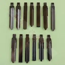 13 шт./лот складной ключ полный тип s автомобильный Болванка для ключа для мотоцикла замена головки ключа дистанционного ключа лезвия типа B NO 61-80