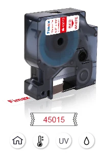 Fimax 1 упак 45013 45010 S0720530 dymo d1 этикетировщик 12 мм 40918 45021 45016 45010 45018 для DYMO лента этикеток для принтера лента LM160