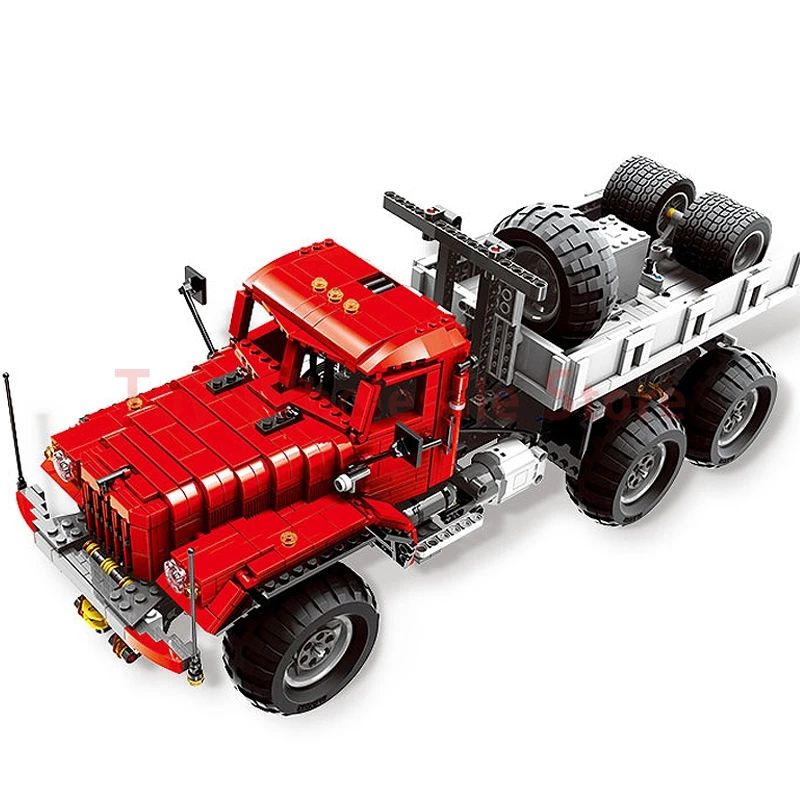 

Xingbao 07401 MOC Technic Series The Big Rigs T14 Set Building Blocks Bricks Children Educational DIY Toy Model Gift Clone Lepin