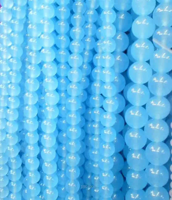 

Natural Blue Beads Round Loose Spacer Stone Beads 4/6/8/10/12mm