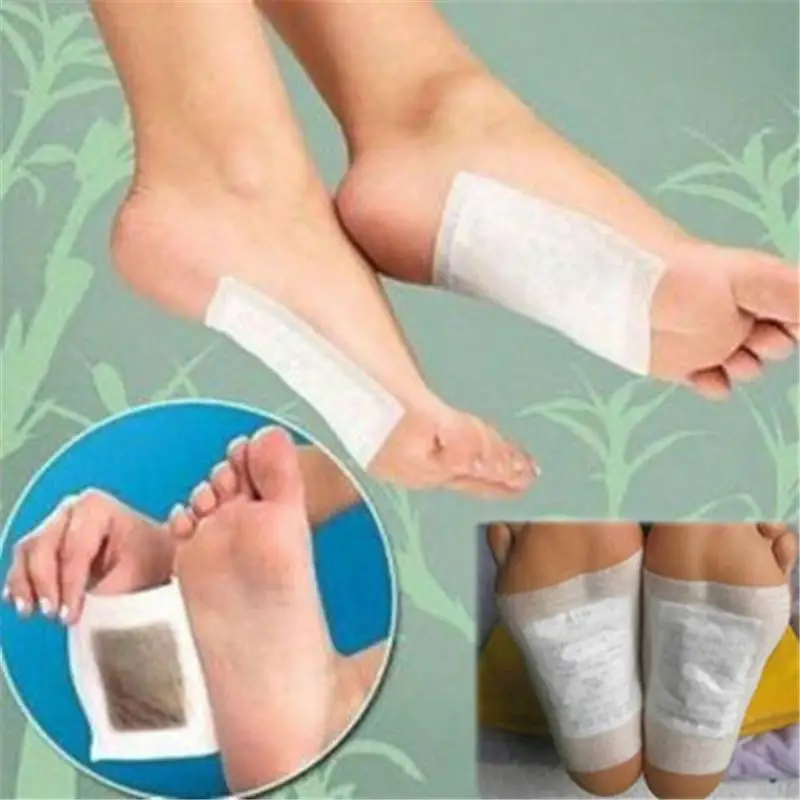 20pcs=(10pcs Patches+10pcs Adhesives) Detox Foot Patches Pads Good   Pad Patch 2018 Hot selling