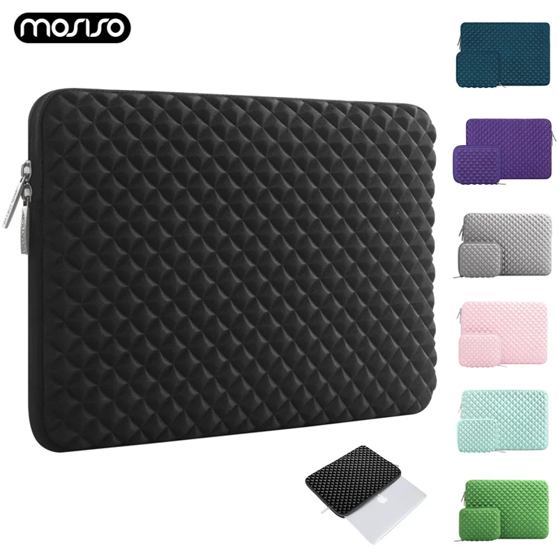 Продажа Сумка для ноутбука MOSISO 11, 12, 13,3, 14, 15, 15,6 дюймов, сумка для ноутбука, чехол для Macbook Air 13, новый Pro 13, 15, чехол для ноутбука с сенсорной панелью, сумк...